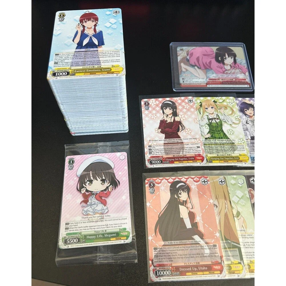 Lot of 264 Weiss Schwarz SHS Saekano How to Raise a Boring Girlfriend